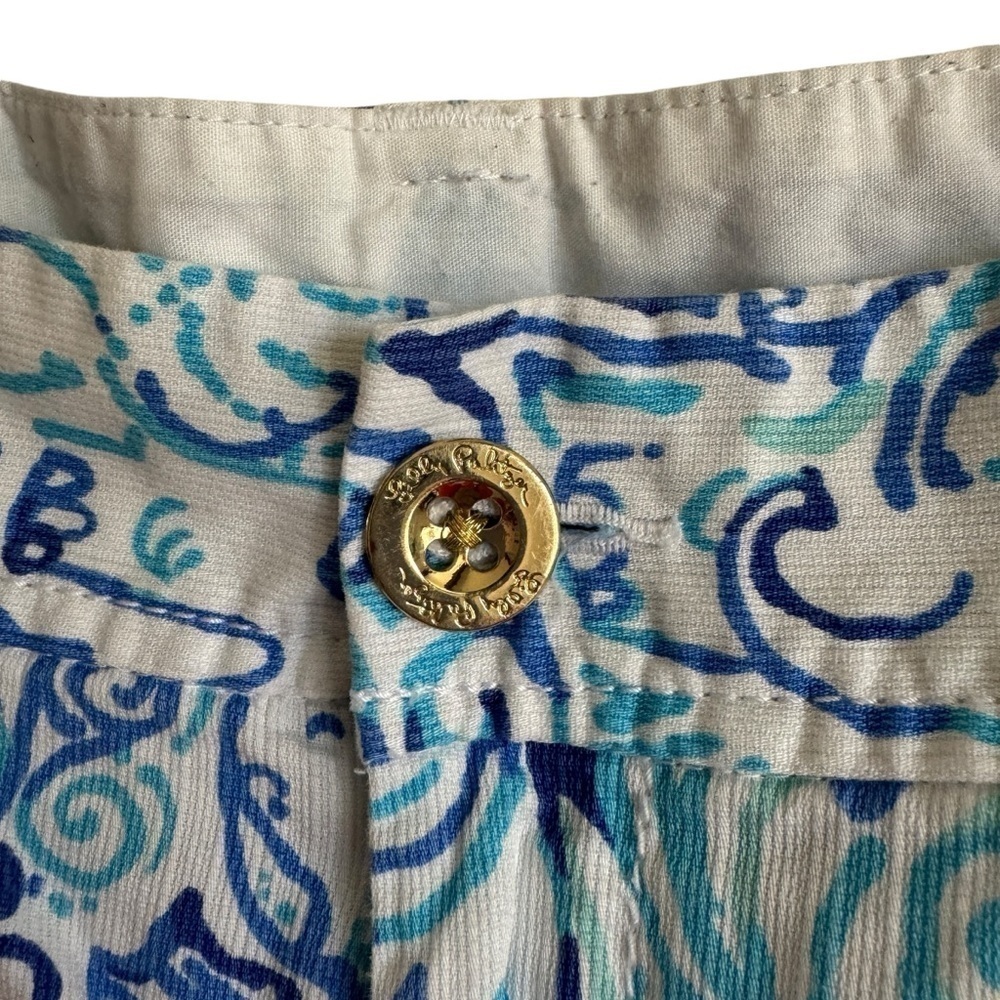 Lilly Pulitzer The Callahan Shorts, Lucky Trunks, Size 16 - Picture 4 of 9